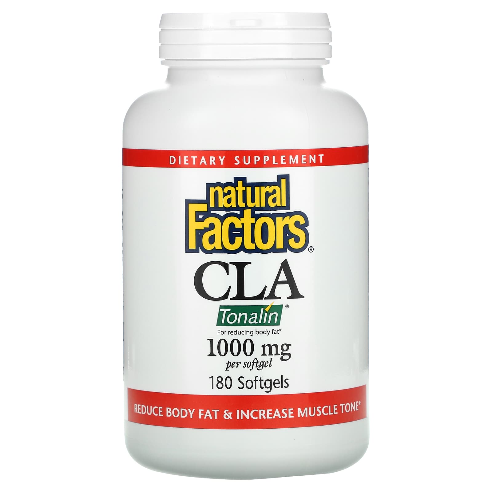 Natural Factors, CLA, Conjugated Linoleic Acid Blend, 1,, 180 Softgels UPC 068958020471 | Hilife Vitamins